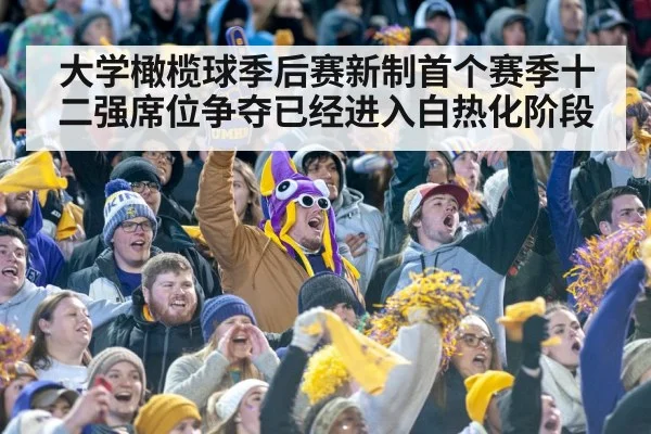 大学橄榄球季后赛新制首个赛季十二强席位争夺已经进入白热化阶段